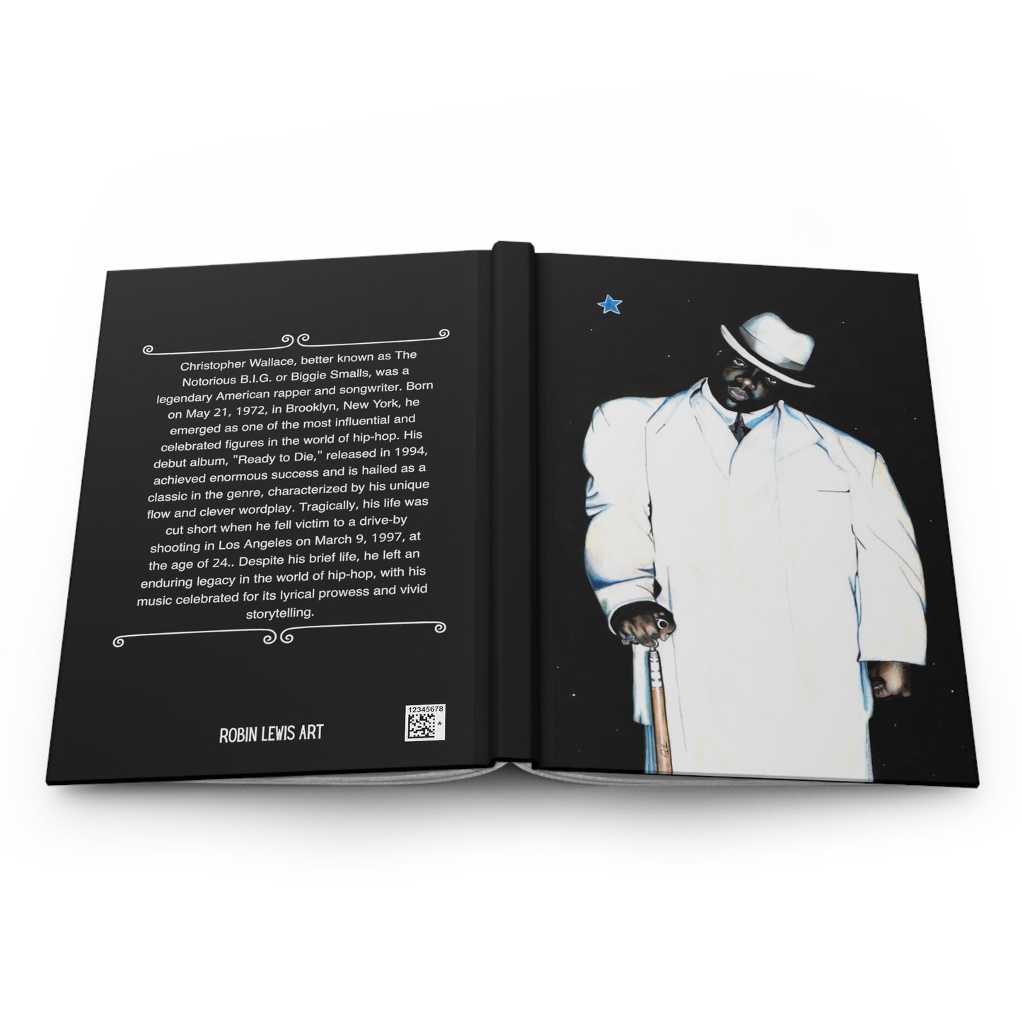 Biggie Hip Hop Hardcover Journal