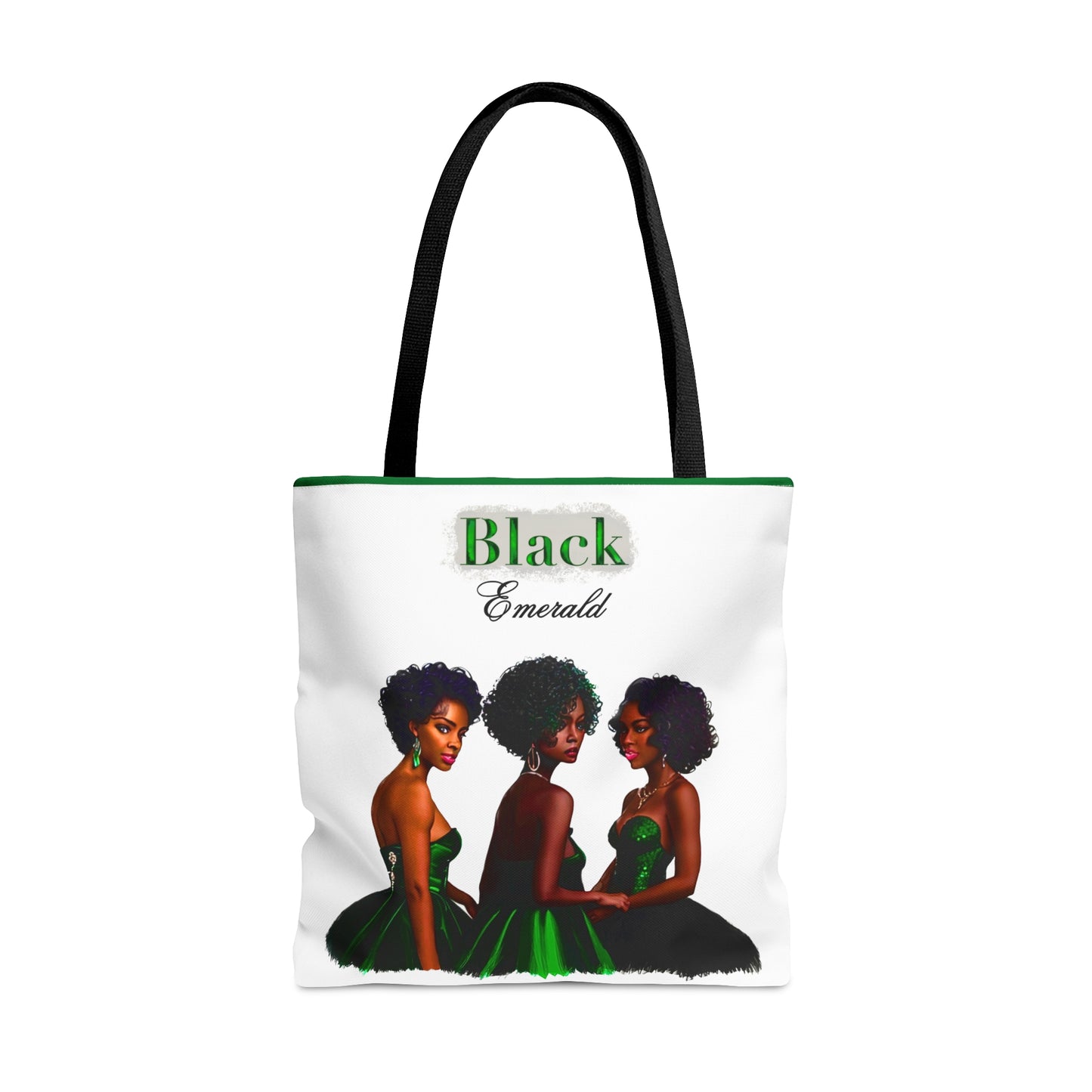 Black Emerald Tote Bag