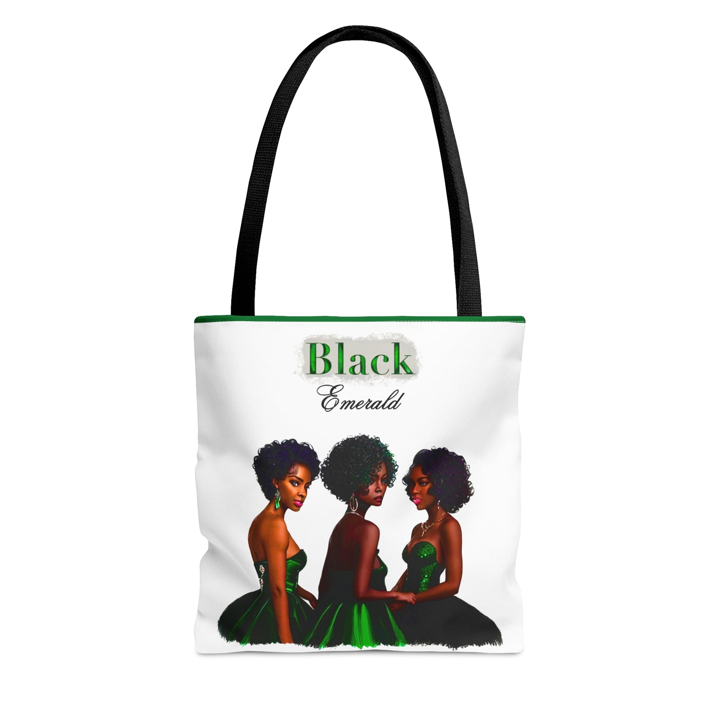 Black Emerald Tote Bag