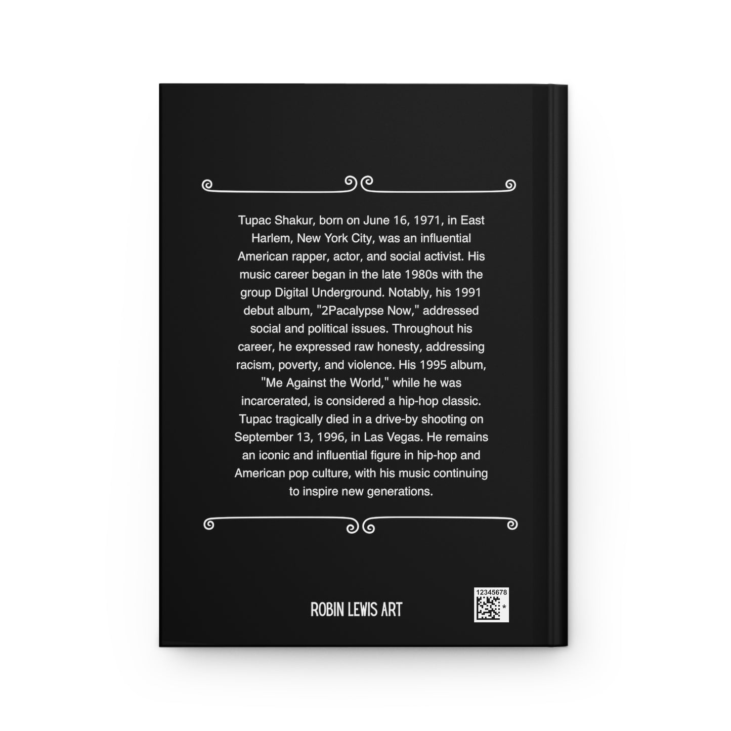 PAC Hip Hop Hardcover Journal