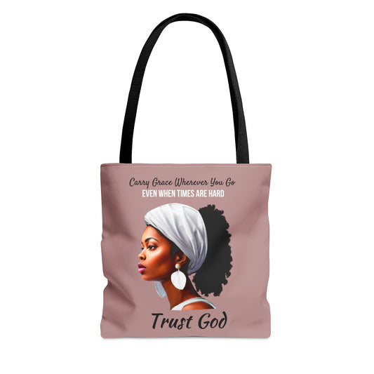 Trust God Coffee Tote Bag