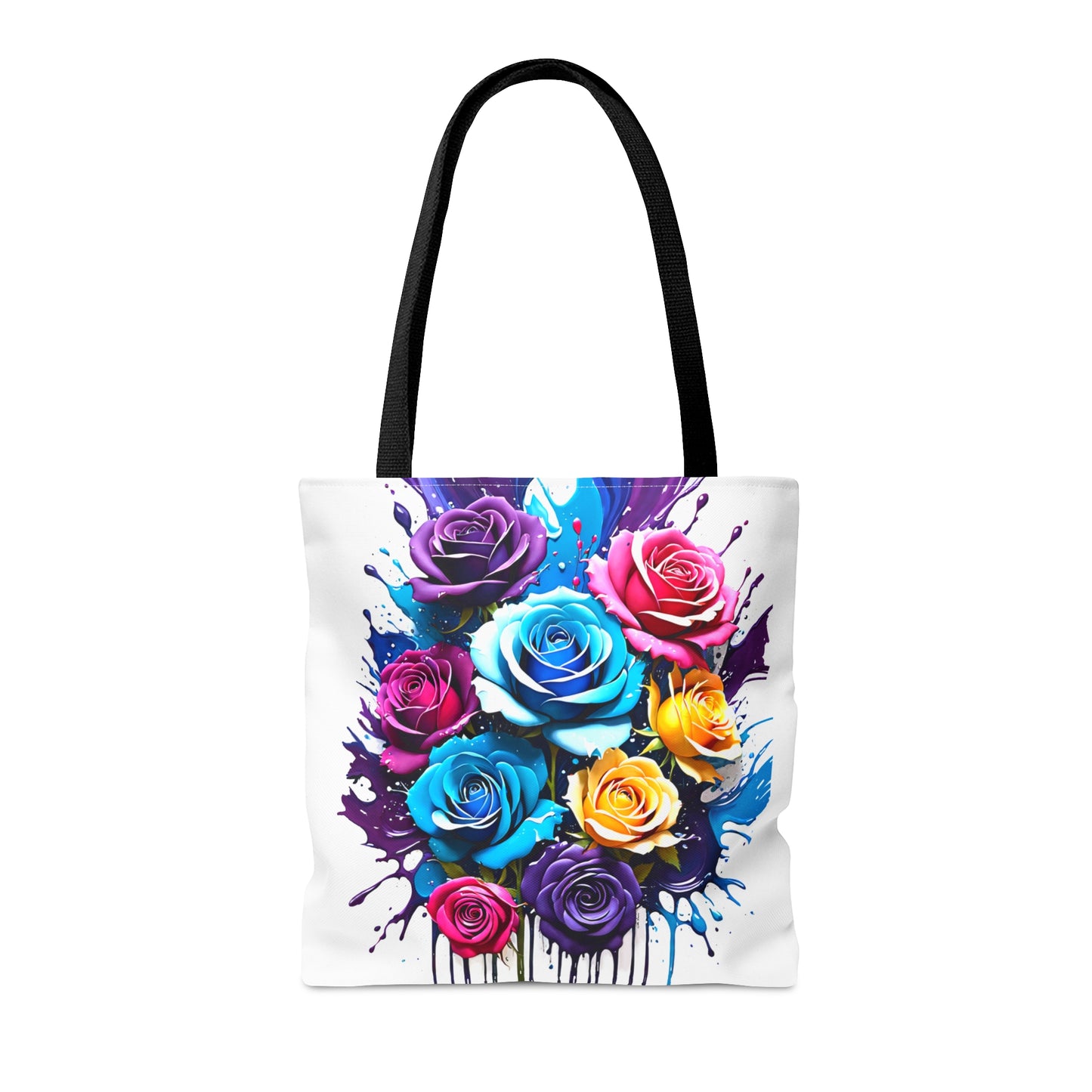 A Splash of Color Lovely Roses Tote Bag