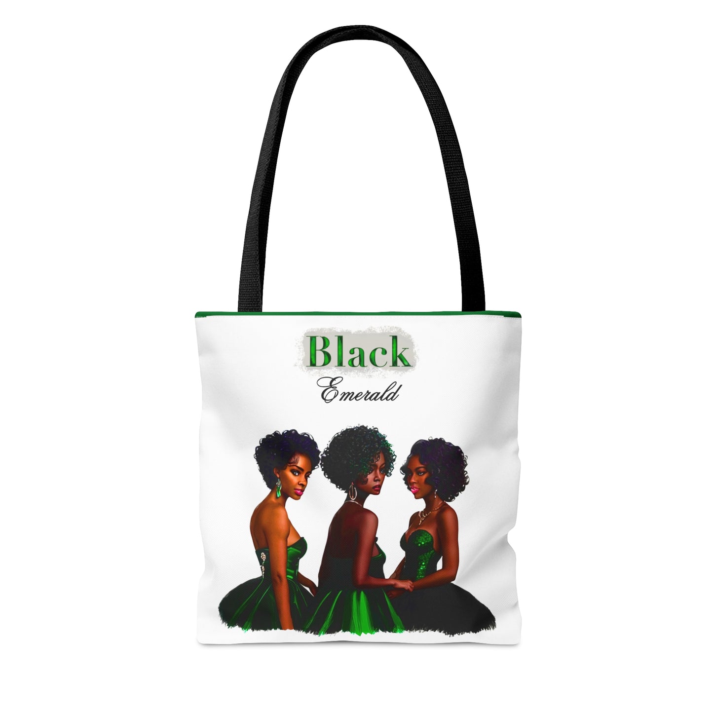 Black Emerald Tote Bag