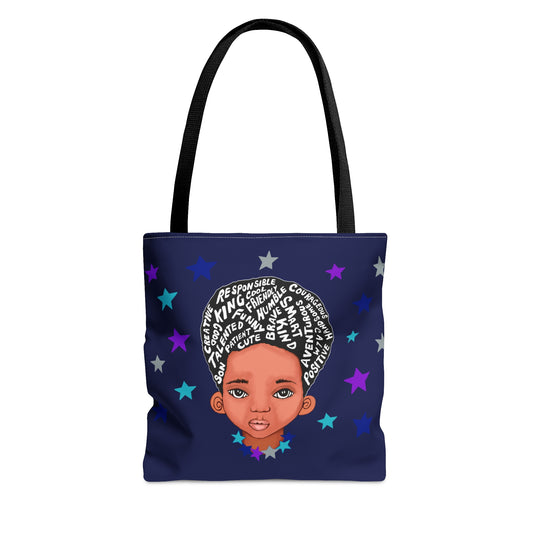 You Are Amazing Boy Affirmation Tote Bag