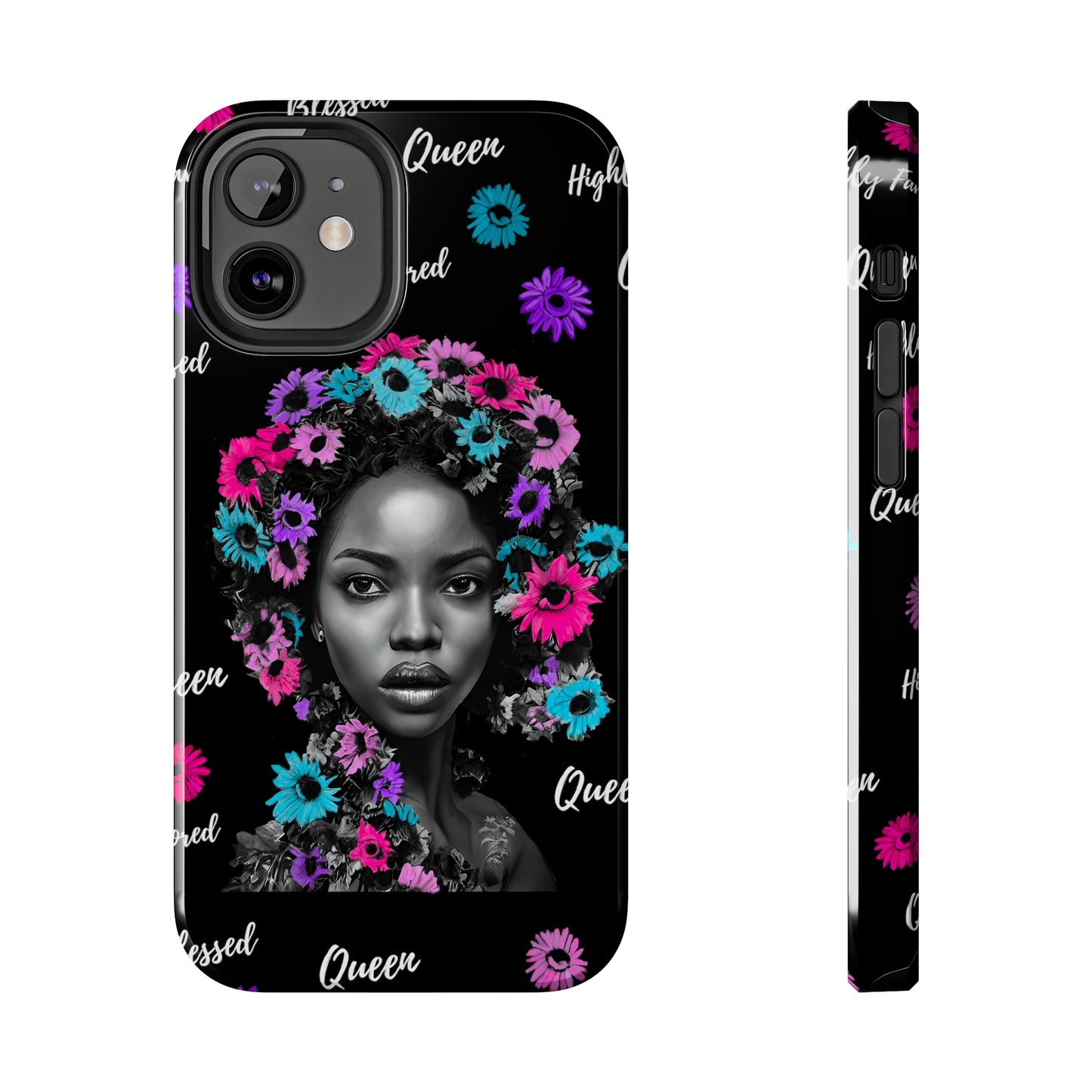 She’s a Queen Tough Phone Cases