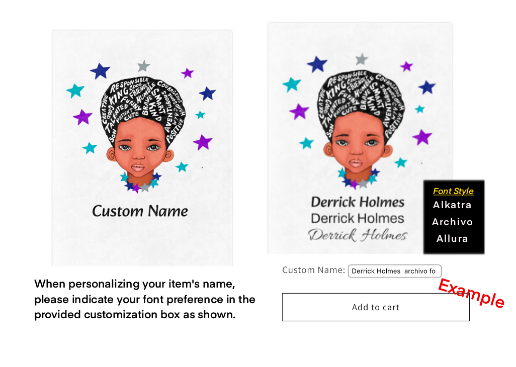 You Are Amazing Stars Customizable Minky Blanket