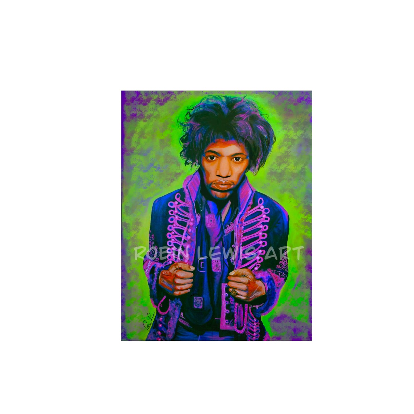 JH Purple Canvas Print