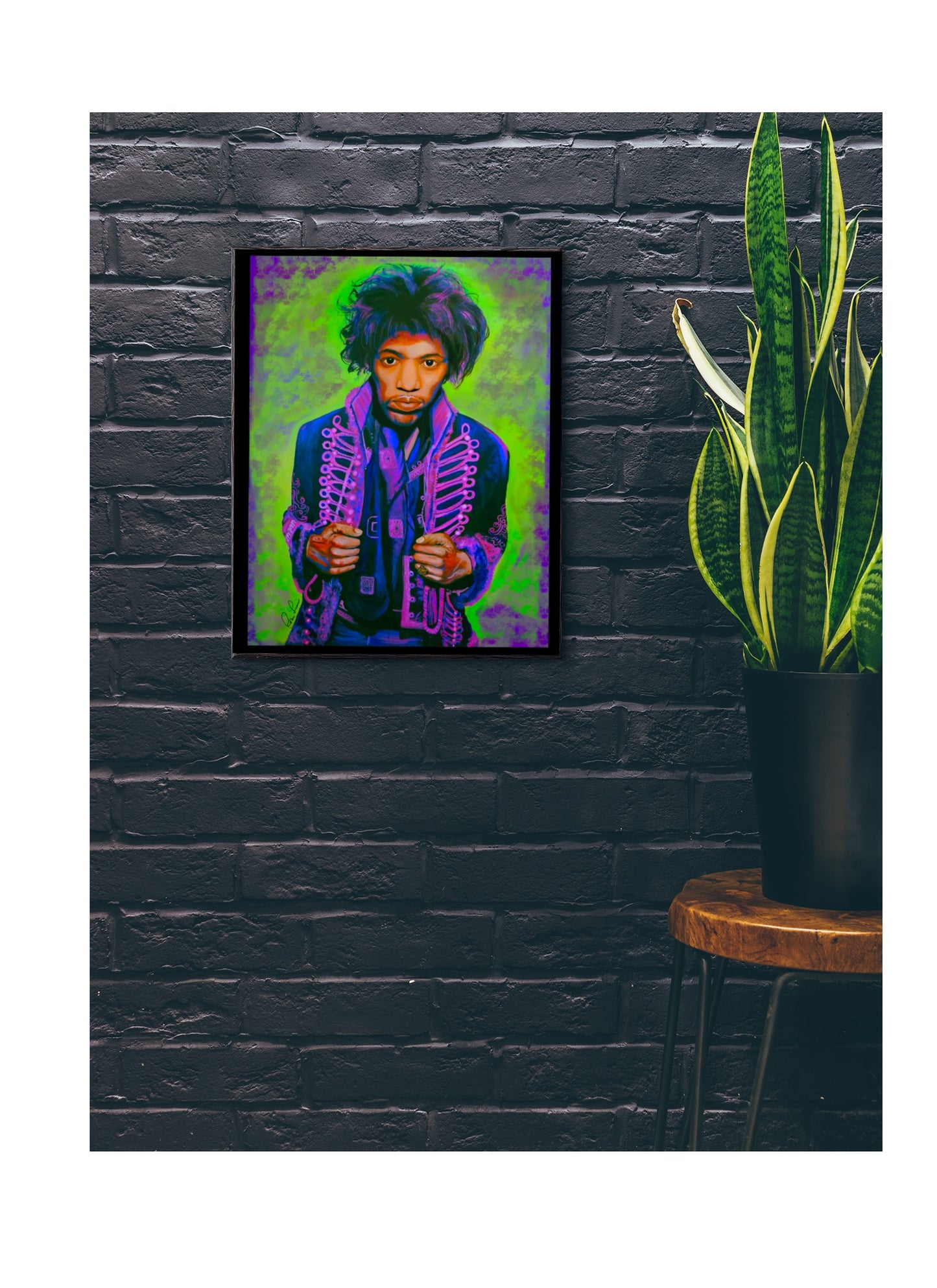 JH Purple Canvas Print