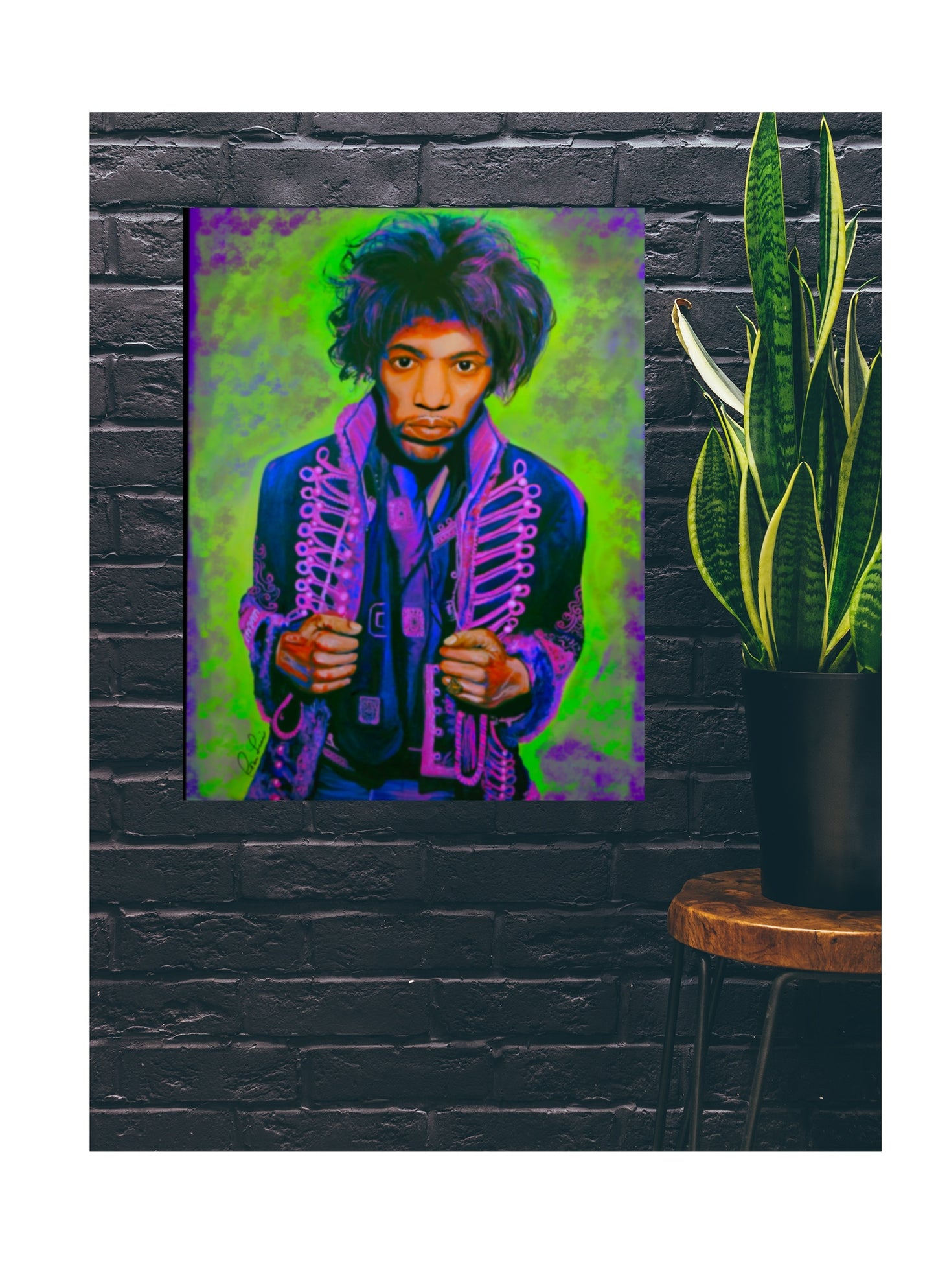 JH Purple Canvas Print