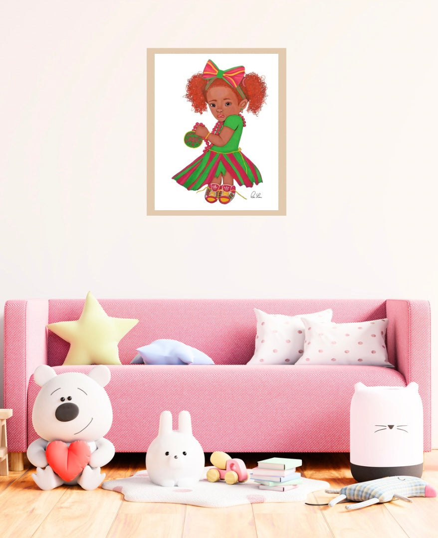 AKA Cindy Art Print