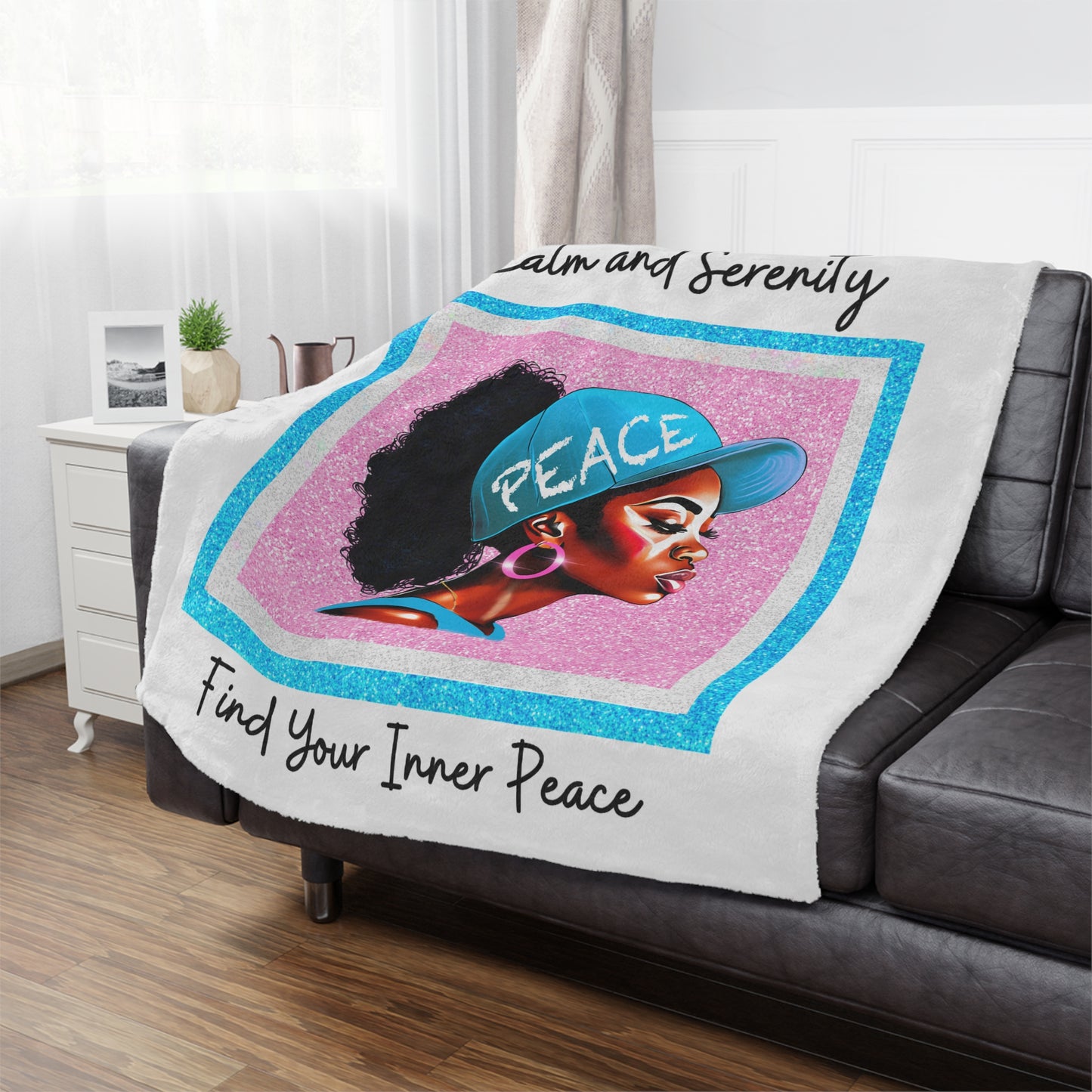 Inner Peace Minky Blanket