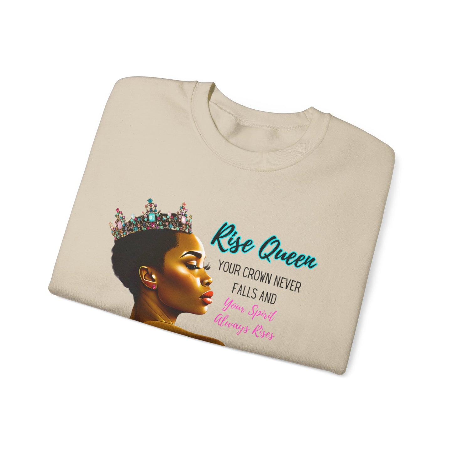 Rise Queen Heavy Blend Crewneck Sweatshirt