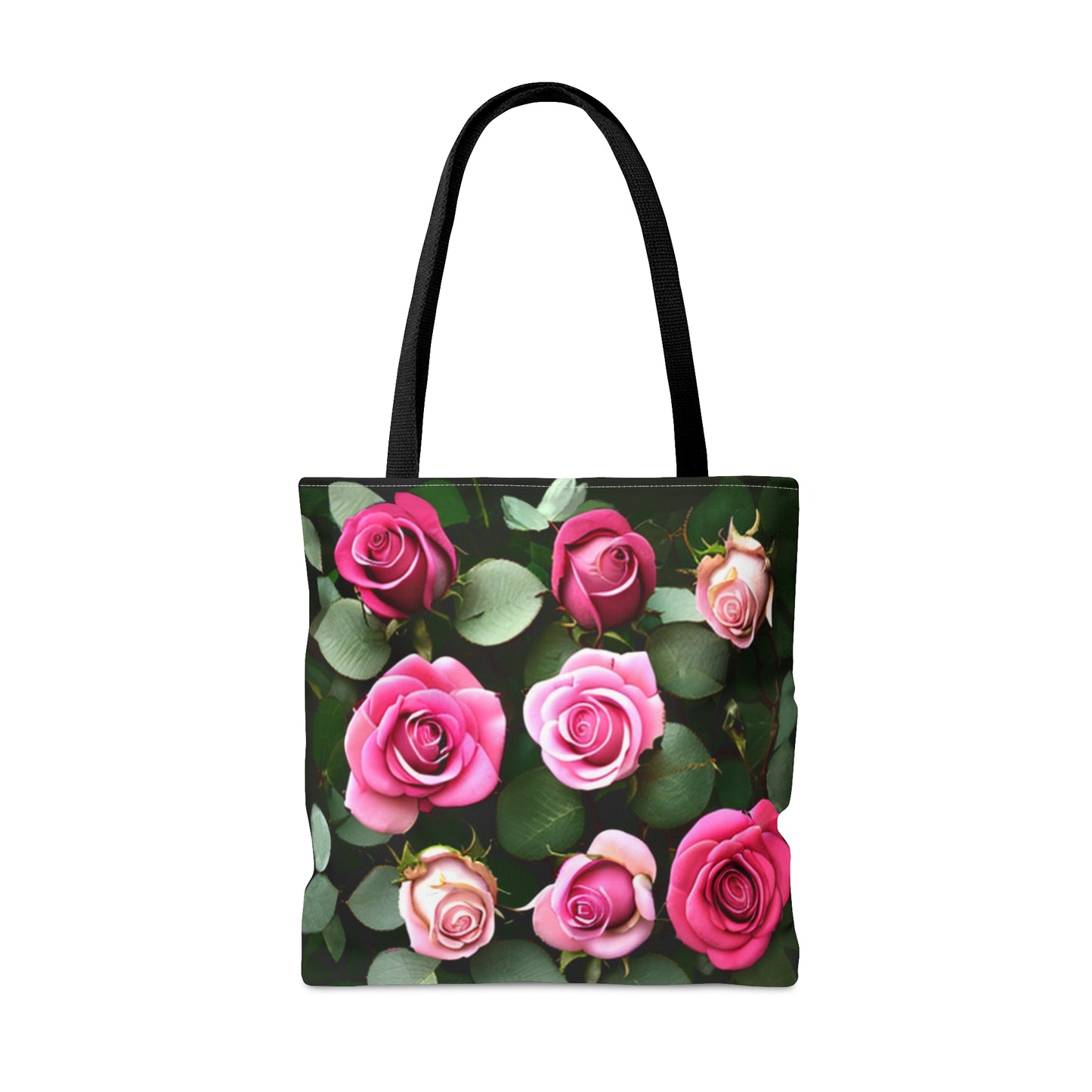 Lovely Pink Roses Tote Bag
