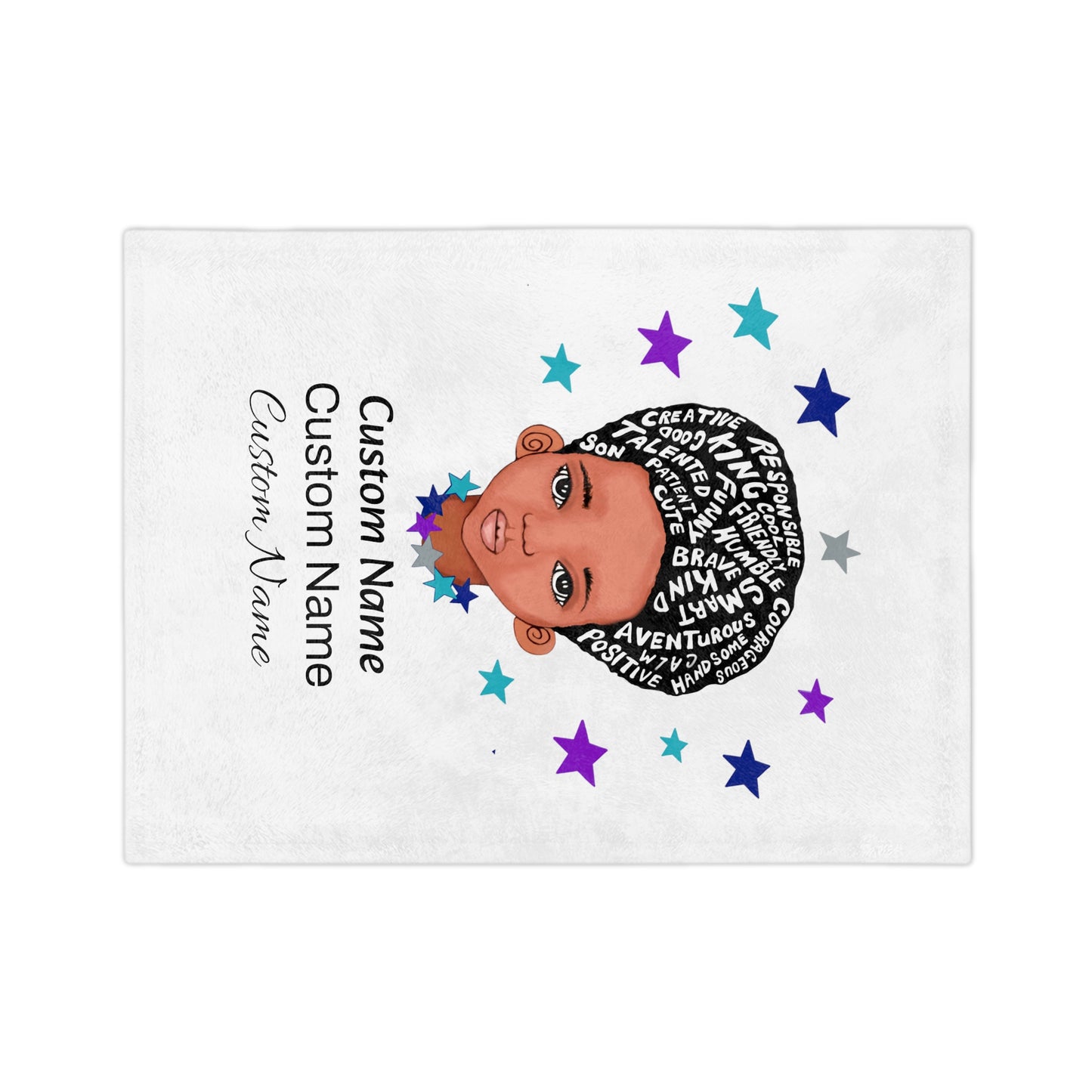 Customer customize You Are Amazing Stars blanket