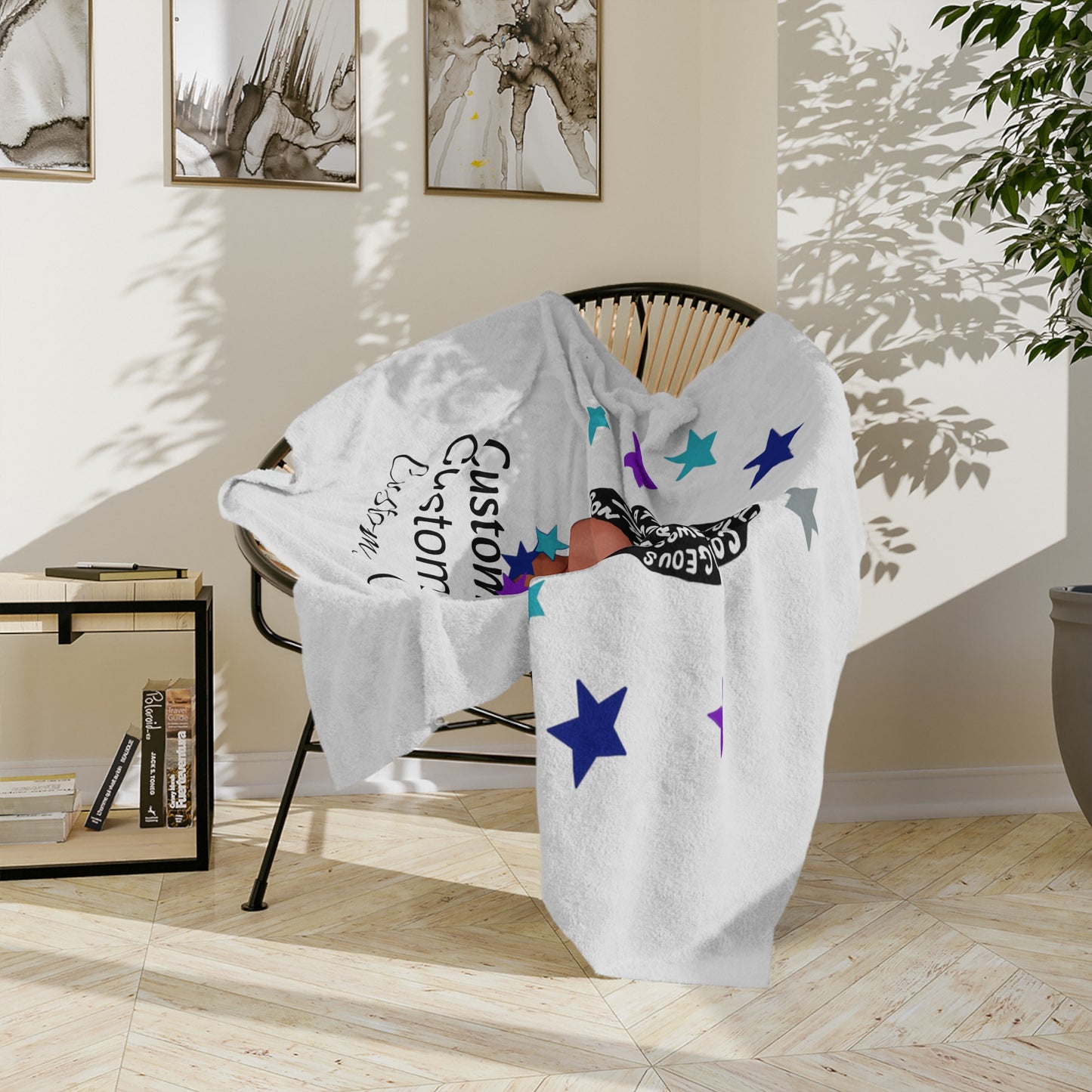 Customer customize You Are Amazing Stars blanket