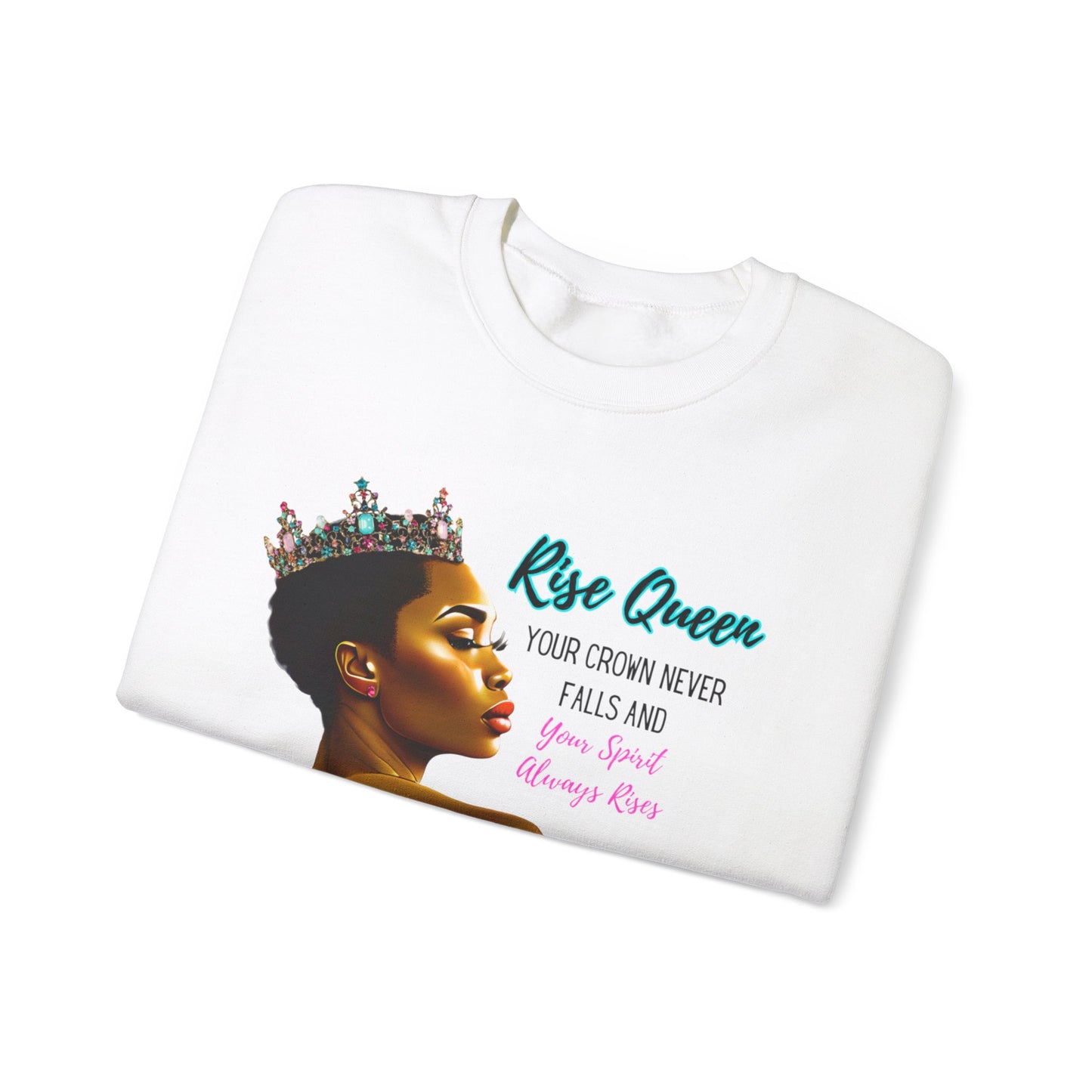 Rise Queen Heavy Blend Crewneck Sweatshirt