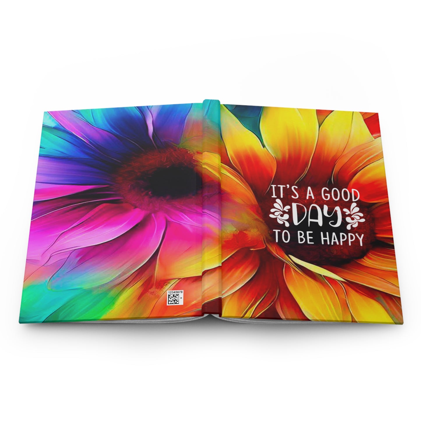 Sunflowers in Color Hardcover Journal