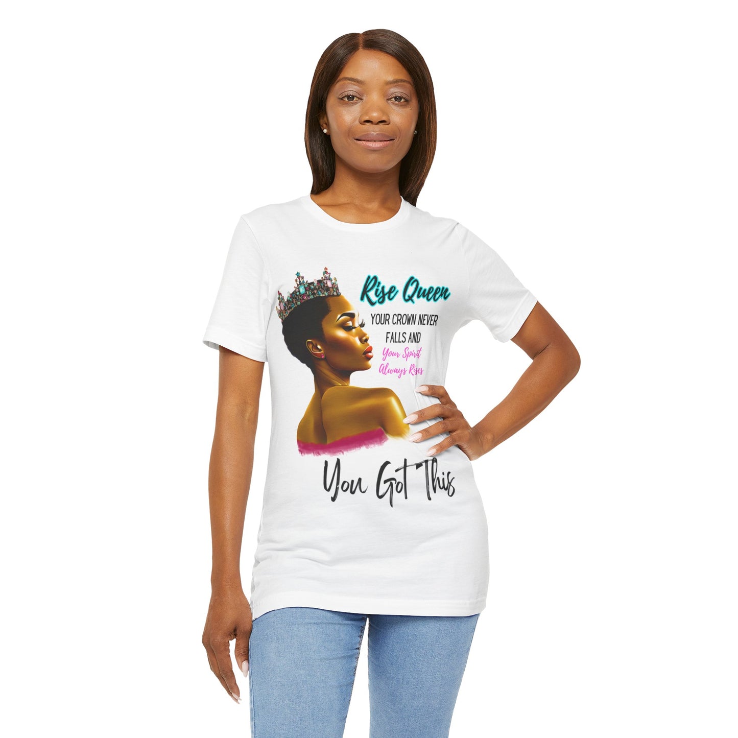 Rise Queen Jersey Short Sleeve Tee