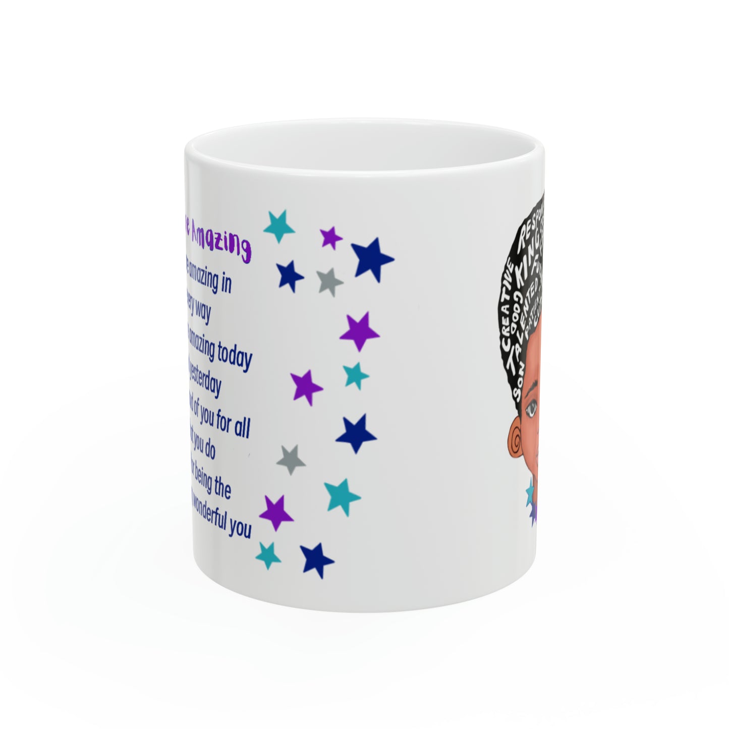 You Are Amazing Stars Ceramic Mug 11oz