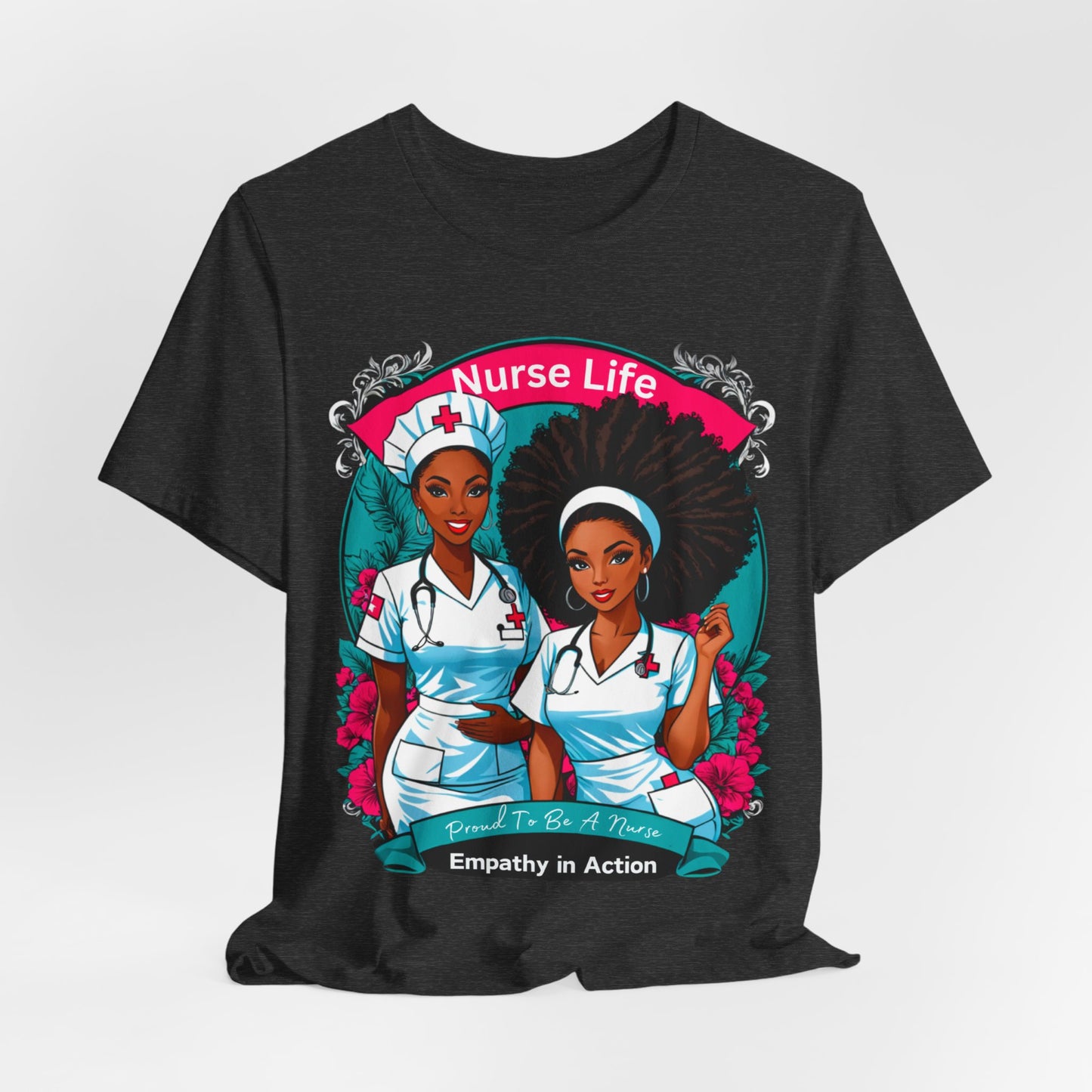 Nurse Life Jersey Short Sleeve Tee