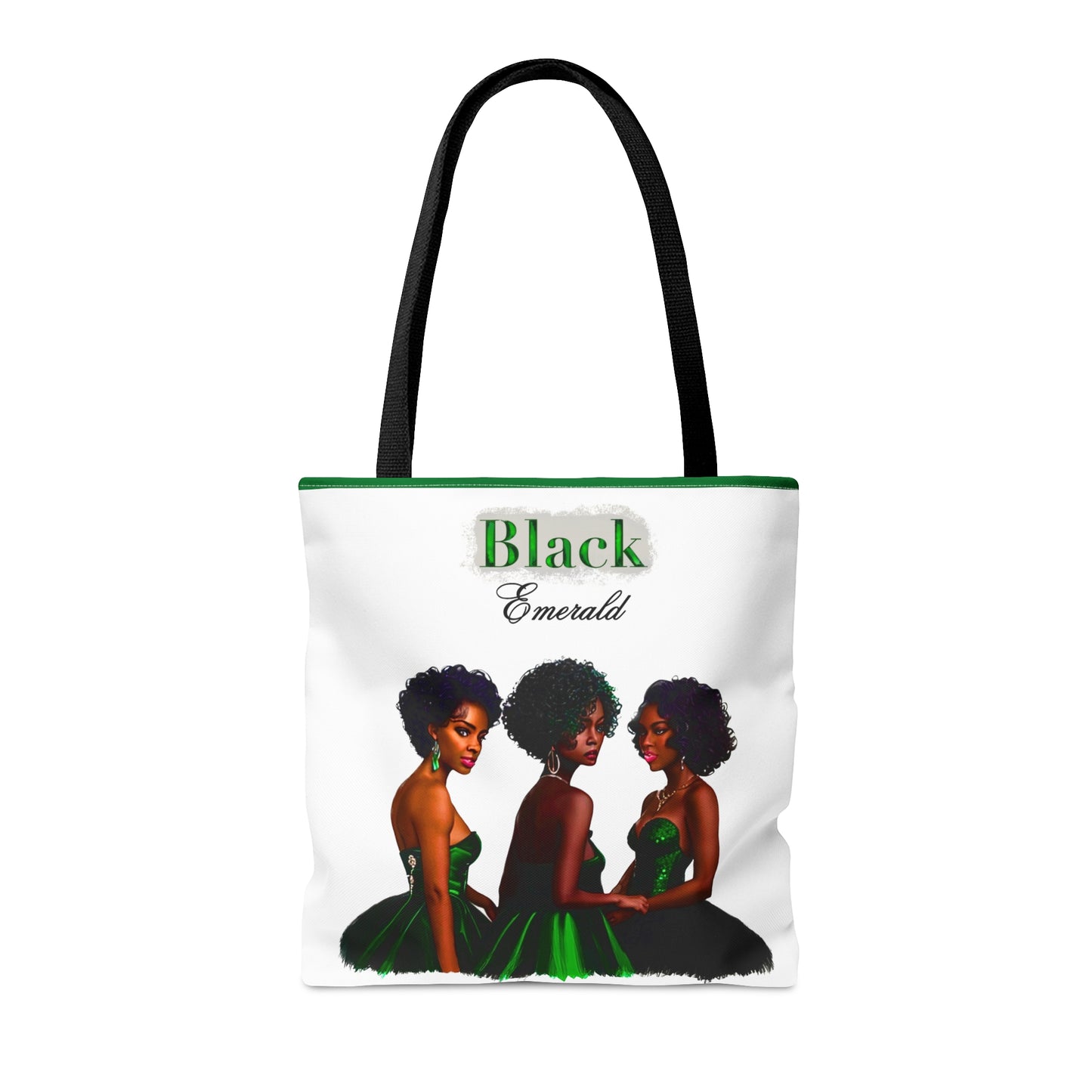 Black Emerald Tote Bag