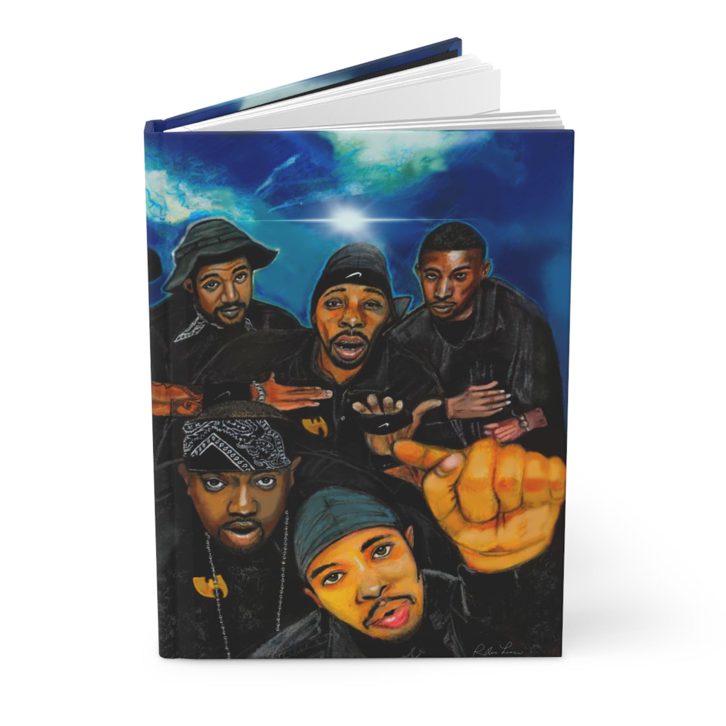 The Wu - 10  hip hop Hardcover Journal