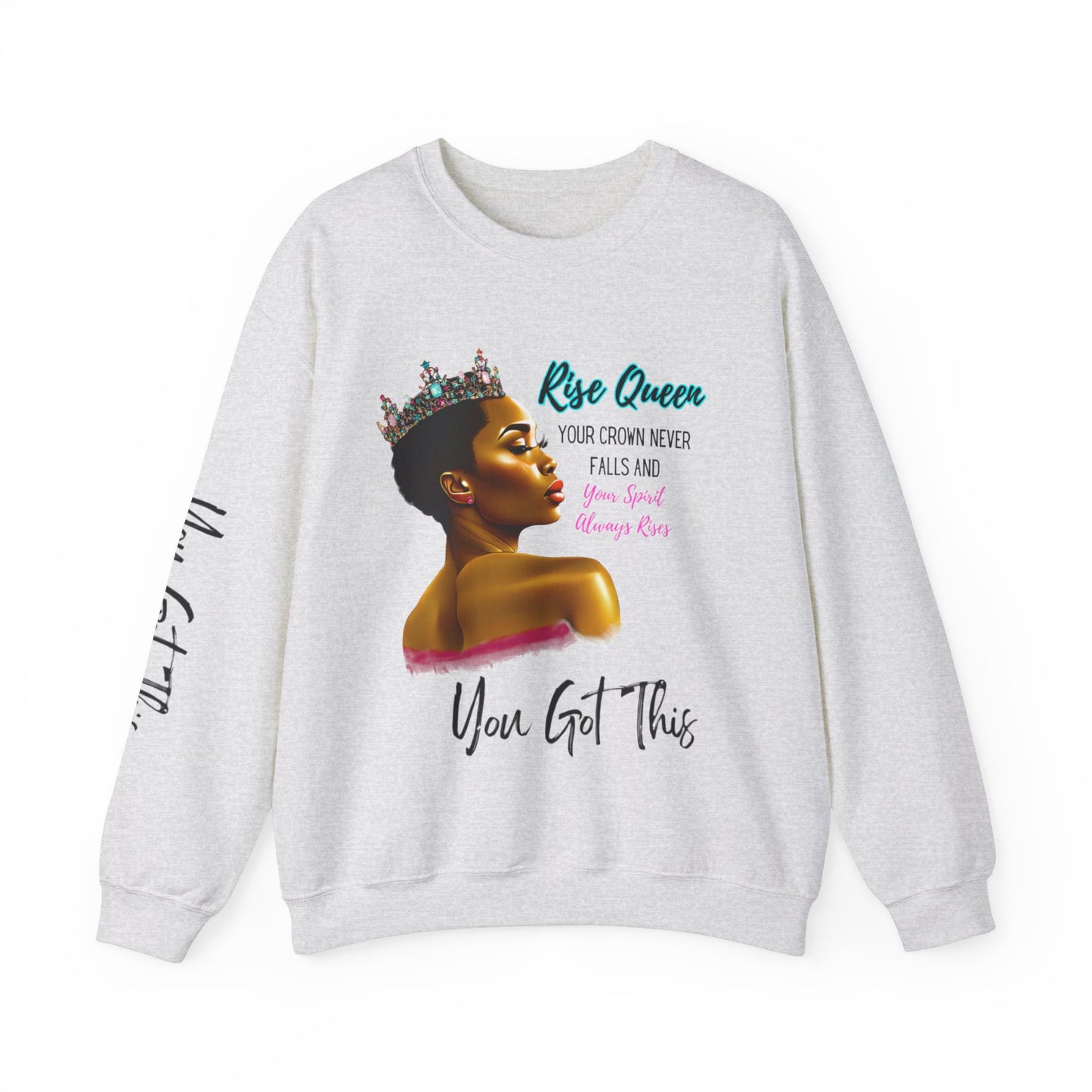 Rise Queen Heavy Blend Crewneck Sweatshirt