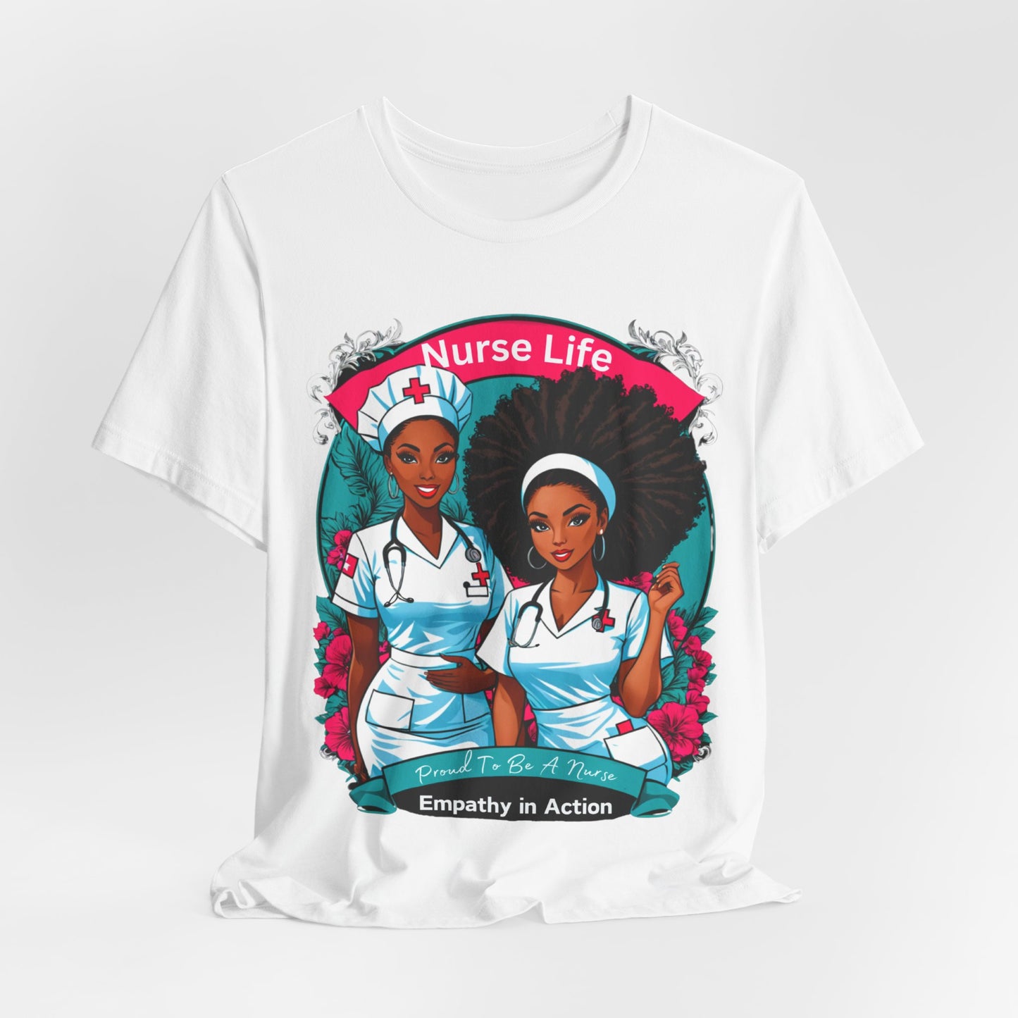 Nurse Life Jersey Short Sleeve Tee