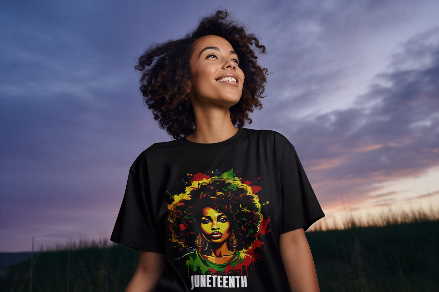 Women Celebrate Juneteenth Short Sleeve Tee