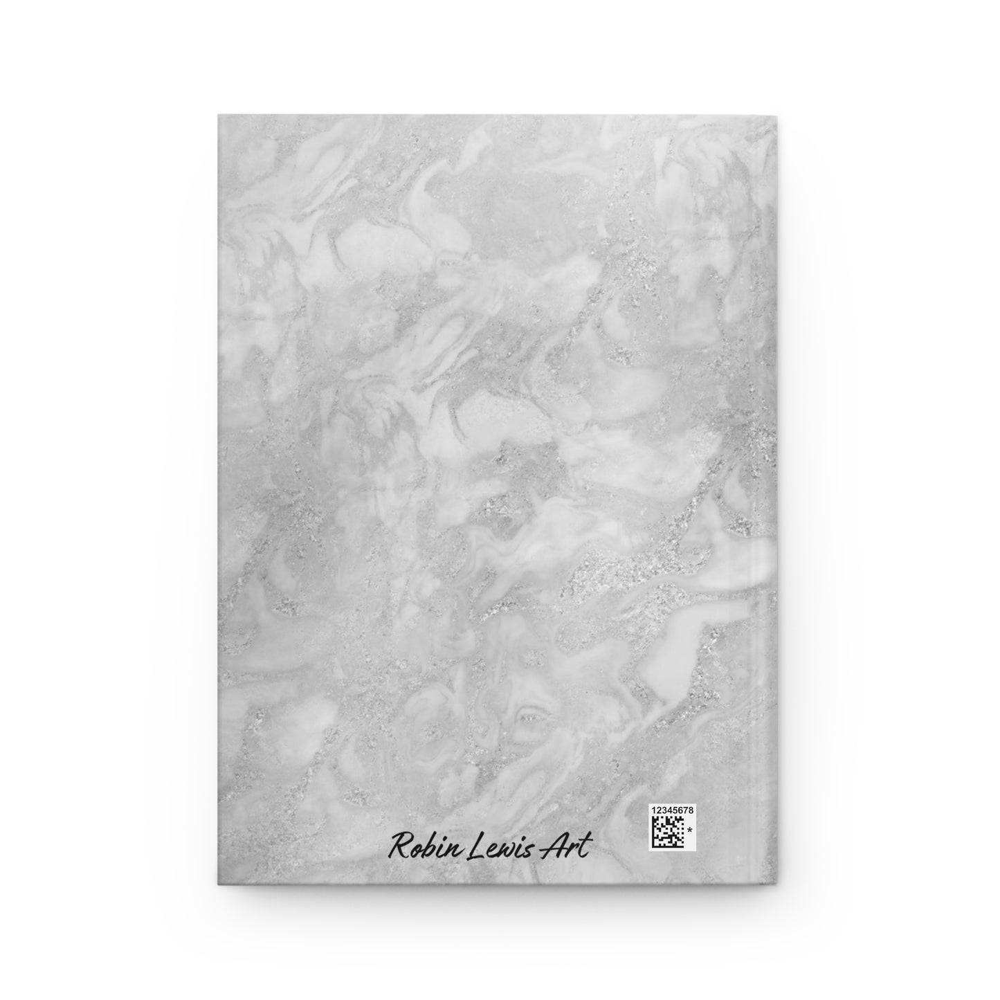 The Lords Prayer Marble Gray Hardcover Journal