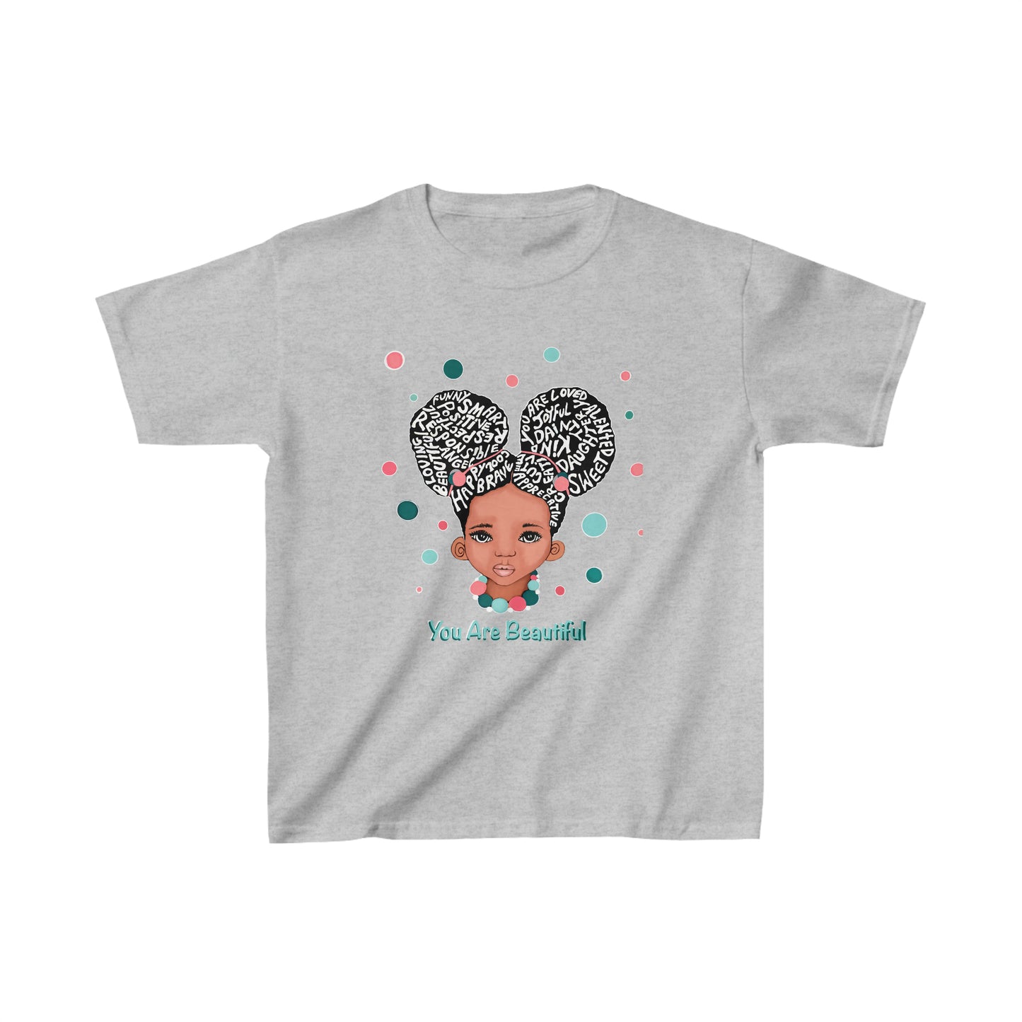 You Are Beautiful Bubble Gum T- shirt