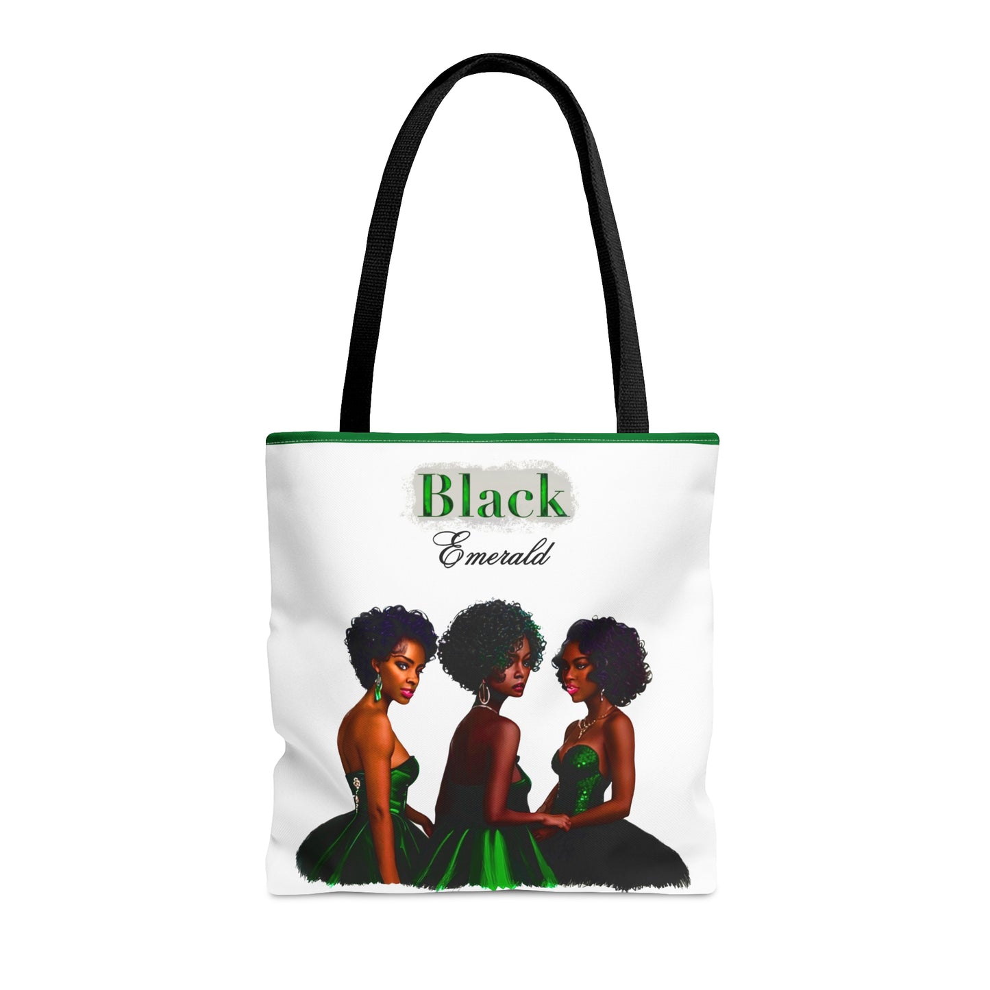 Black Emerald Tote Bag