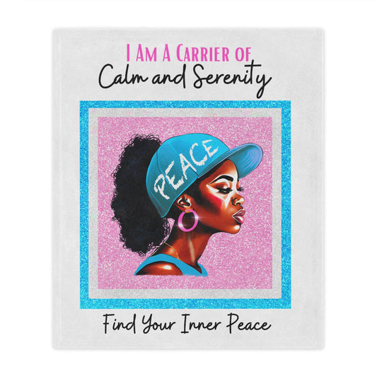 Inner Peace Minky Blanket