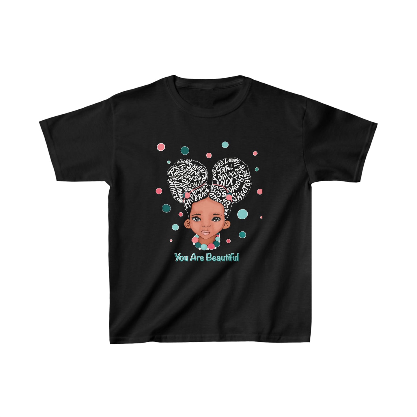 You Are Beautiful Bubble Gum T- shirt