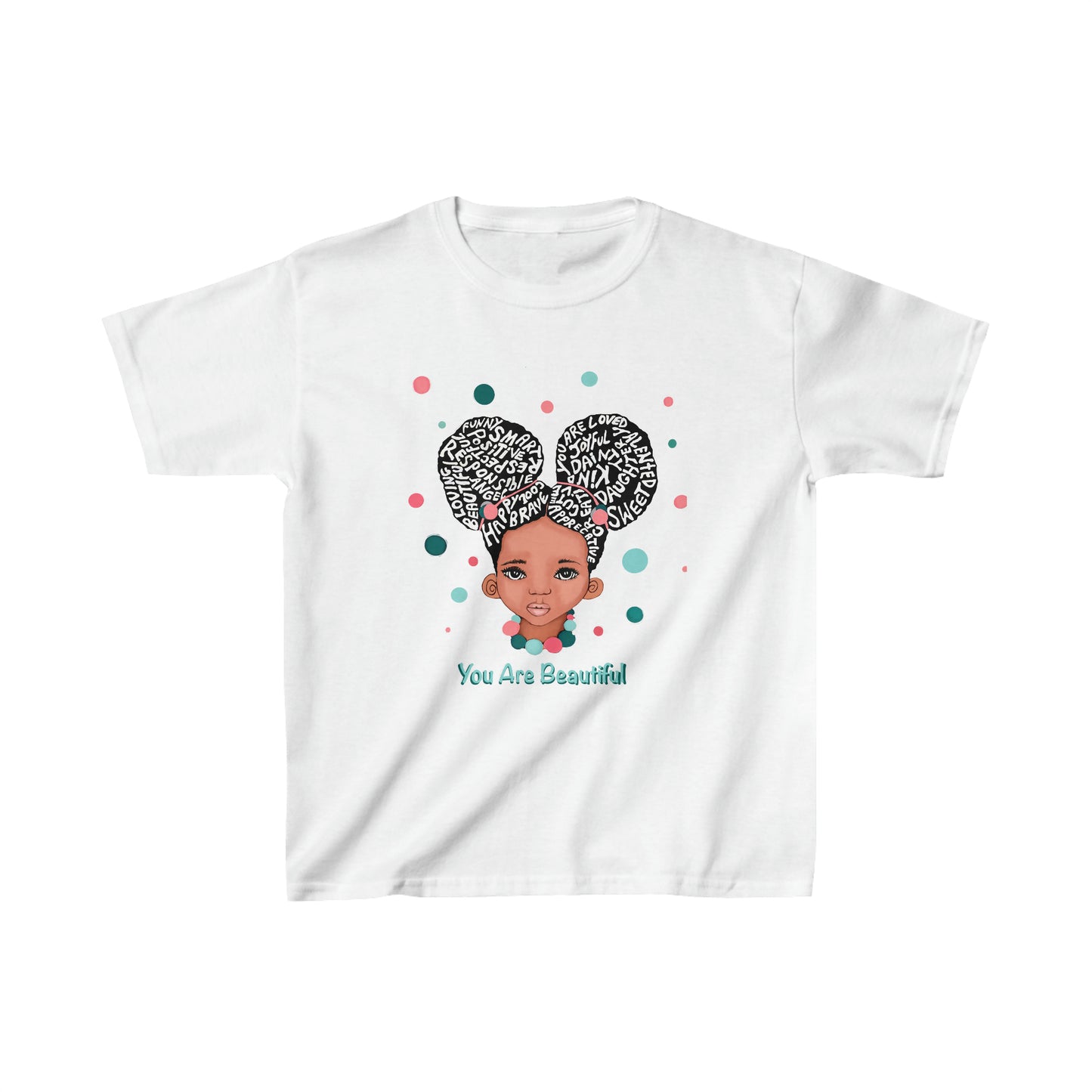 You Are Beautiful Bubble Gum T- shirt