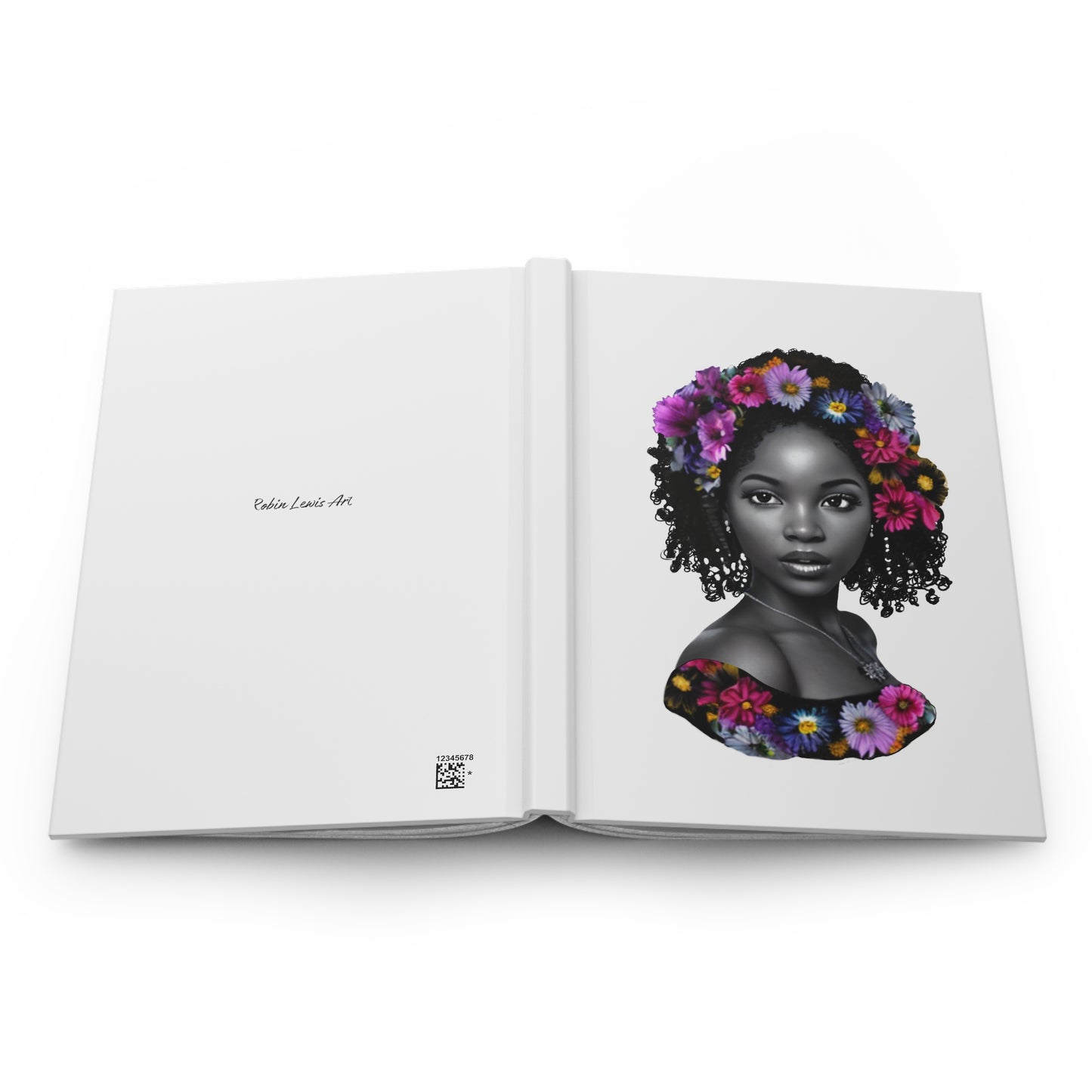 Flower Girl Hardcover Journal