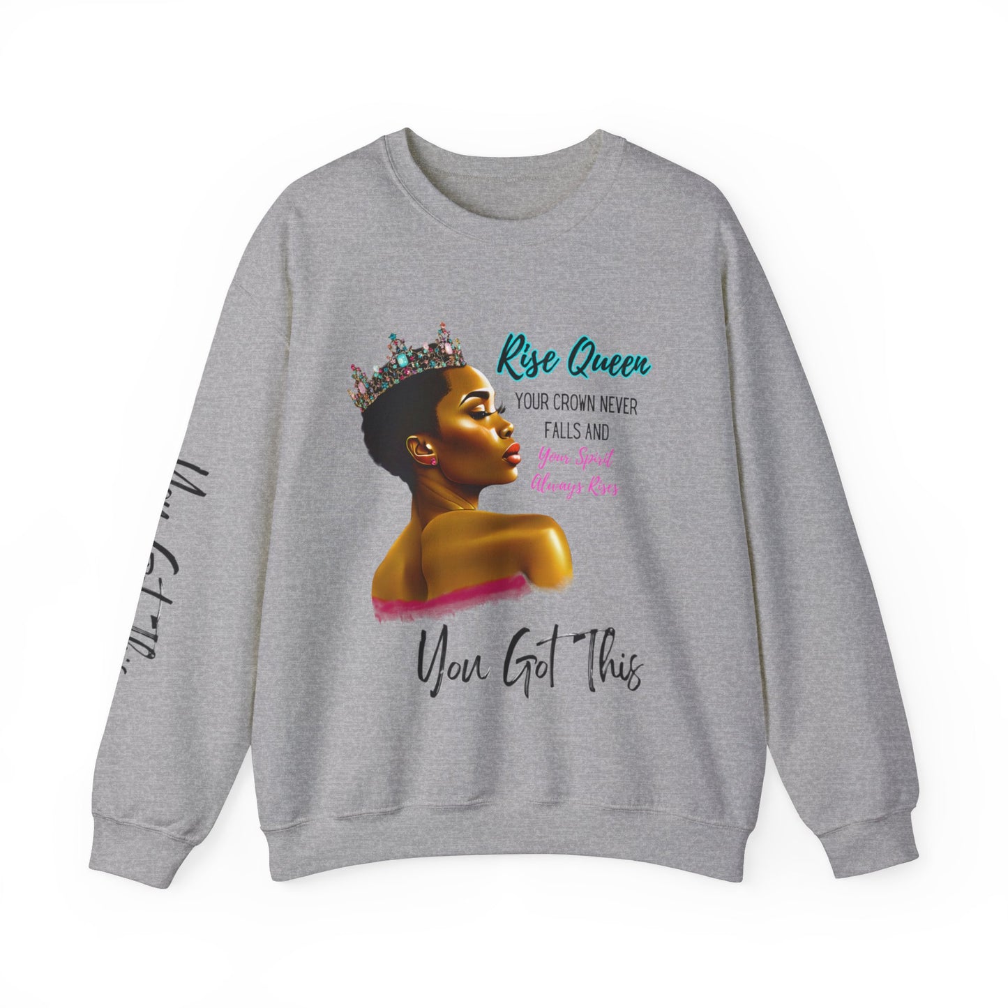 Rise Queen Heavy Blend Crewneck Sweatshirt