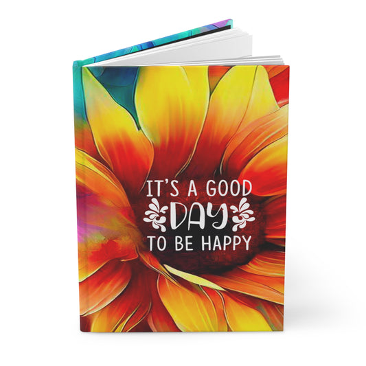 Sunflowers in Color Hardcover Journal