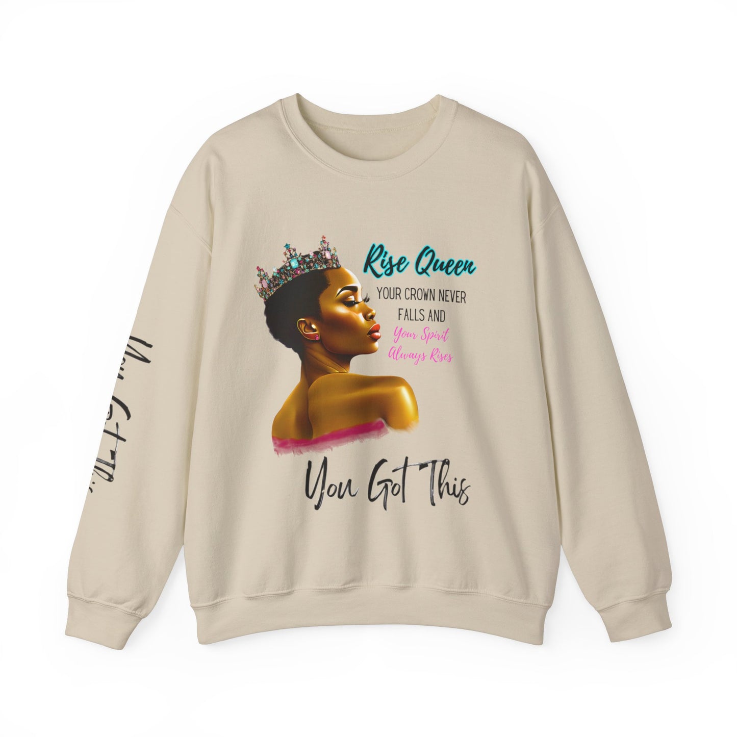 Rise Queen Heavy Blend Crewneck Sweatshirt