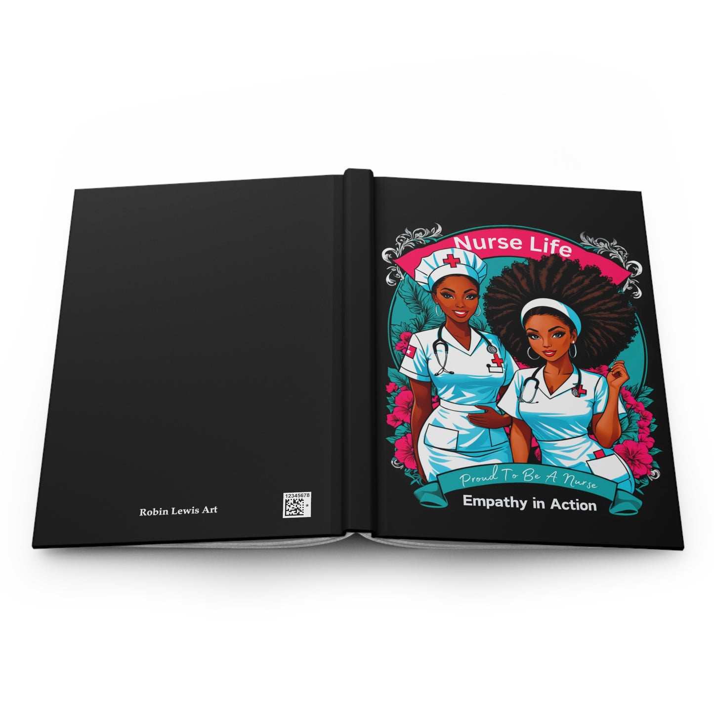 Nurse Life Hardcover Journal