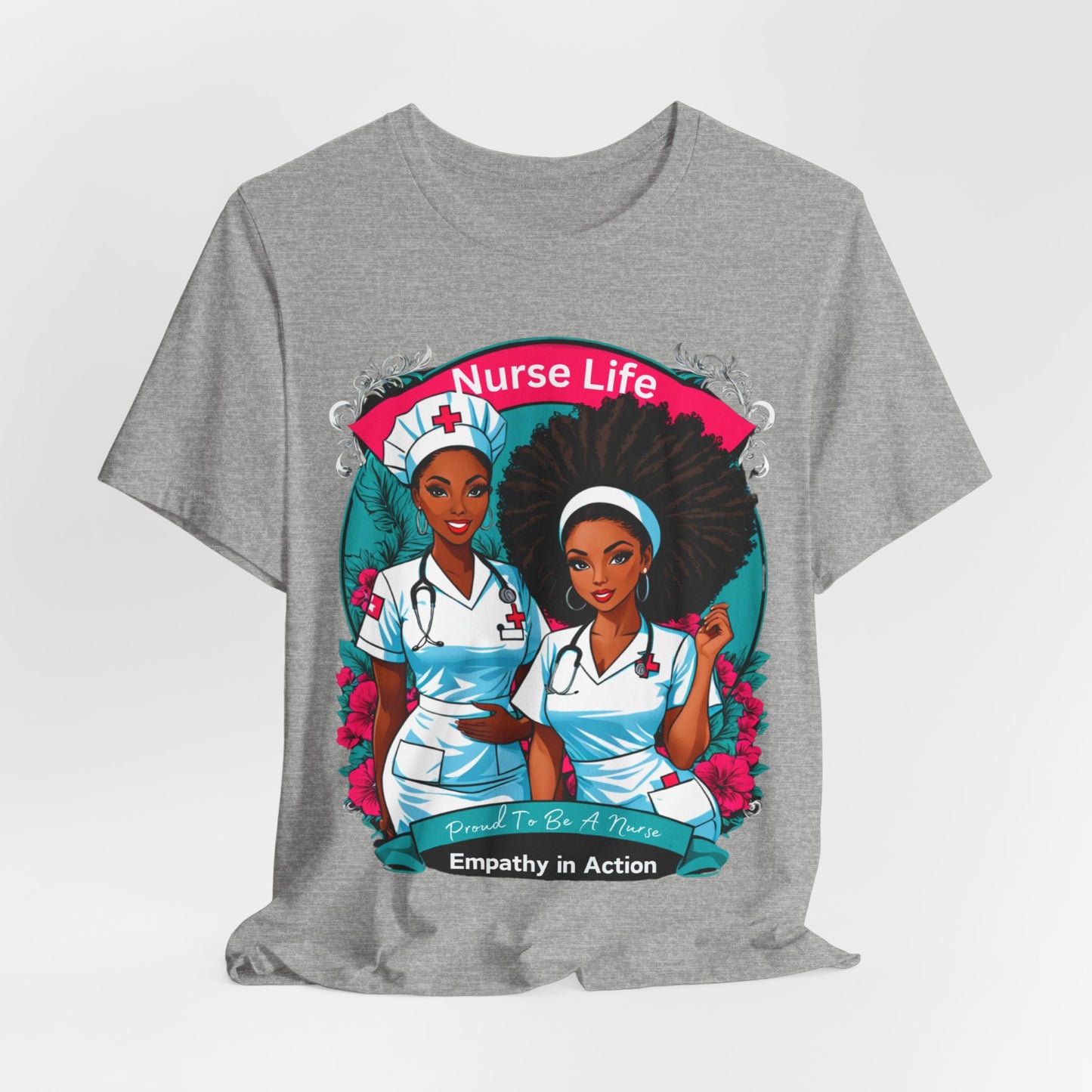 Nurse Life Jersey Short Sleeve Tee