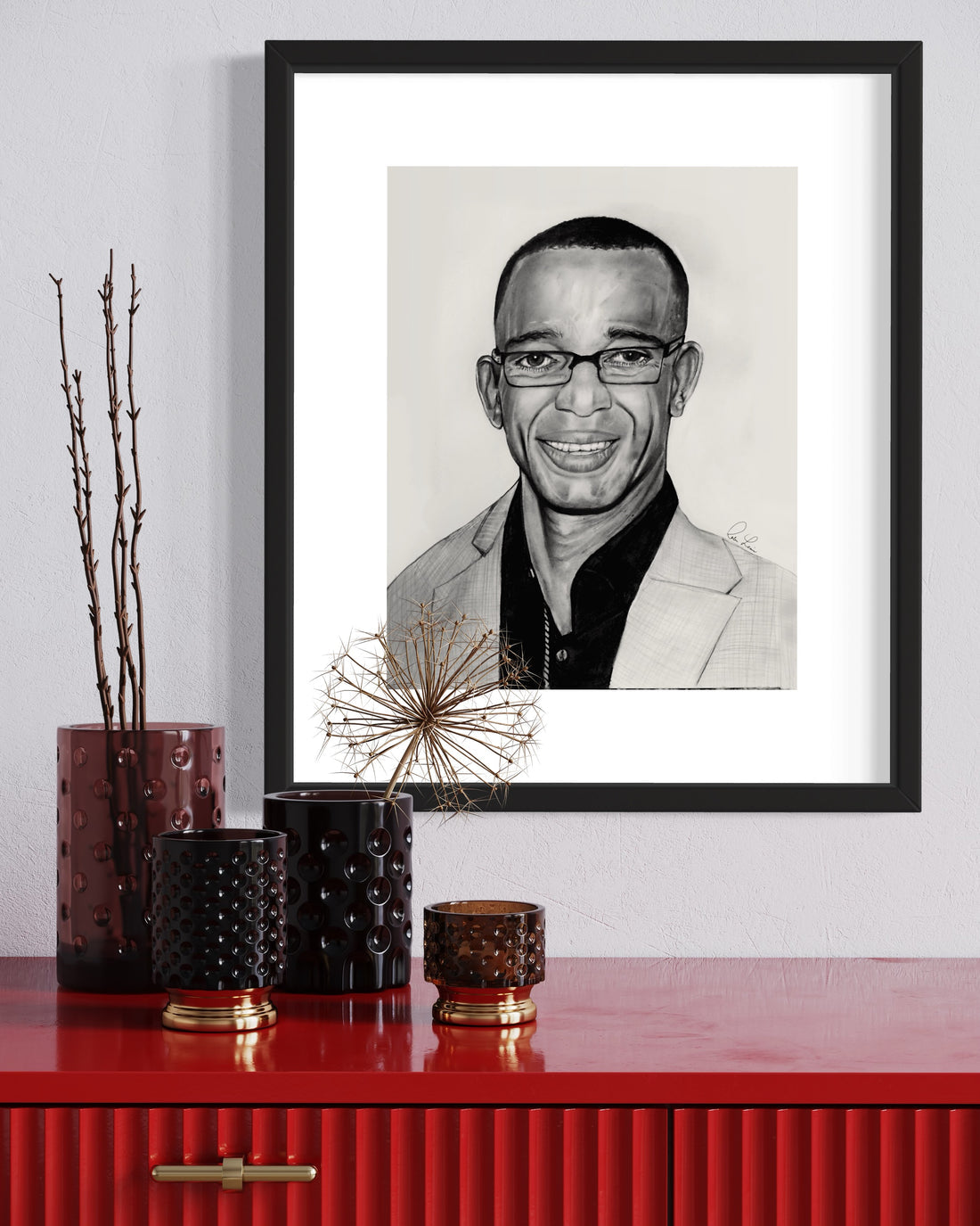 Stuart Scott Art Print