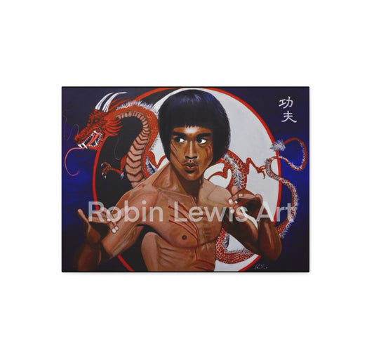 Fight Gallery Wrapped Canvas