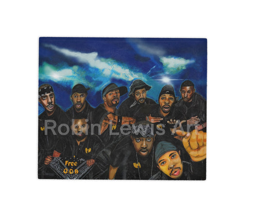 Wu-10 Hip Hop Blanket