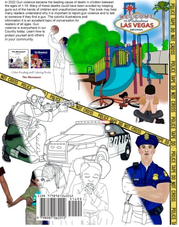 Guns in Our Community Coloring Book
